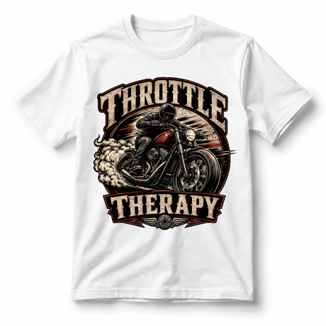 Throttle Therapy Motorcycle T-Shirt