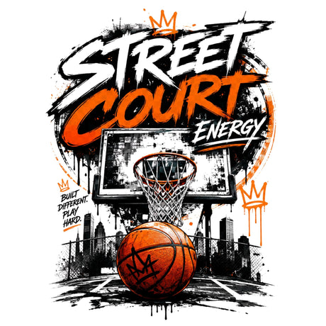 Street Court Energy Basketball T-Shirt