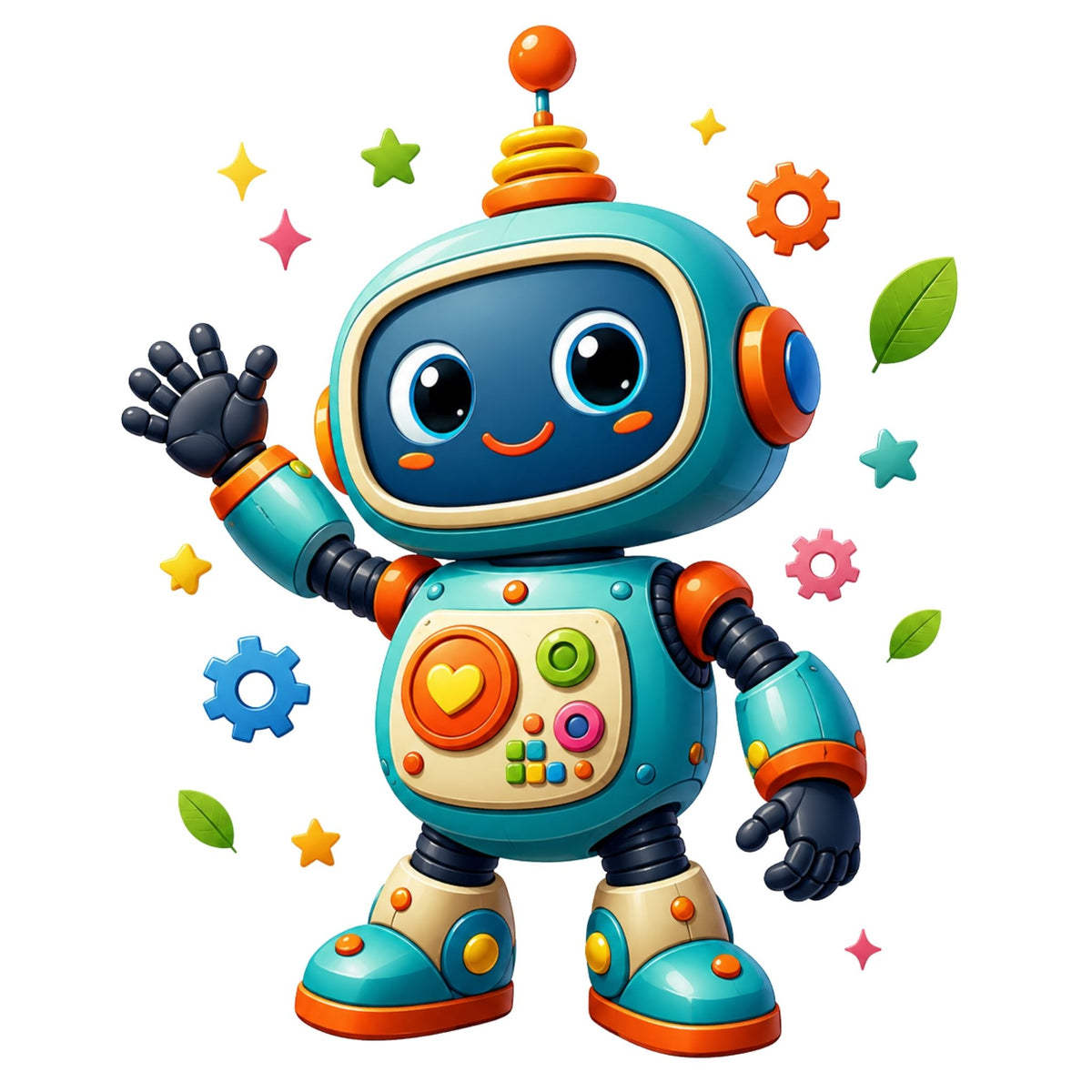 Robot Buddy – Kids’ T-Shirt