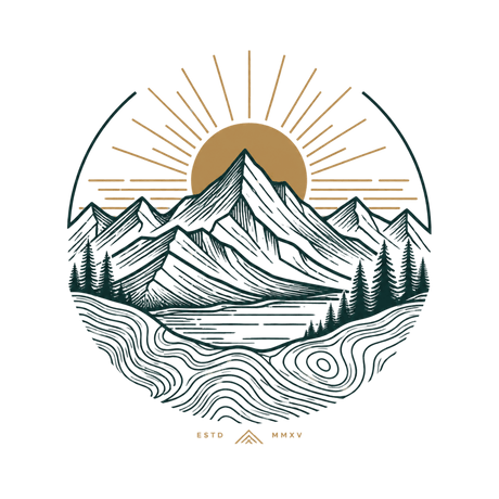 Adventure Awaits Mountain T-Shirt