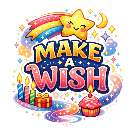 تيشيرت أطفال بتصميم Make a Birthday Wish