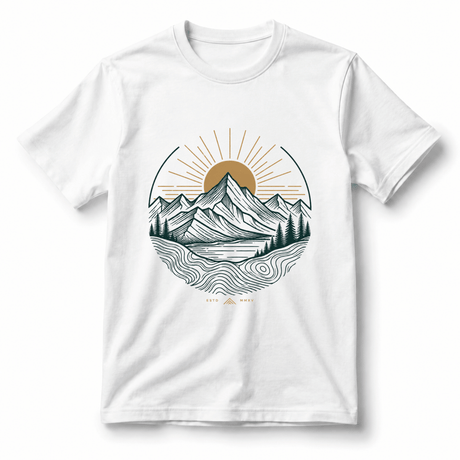 Adventure Awaits Mountain T-Shirt