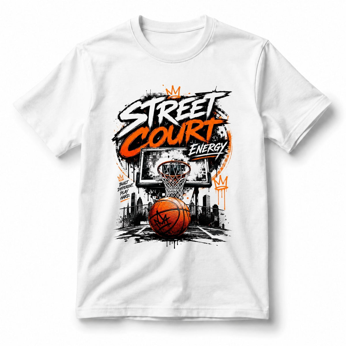 Street Court Energy Basketball T-Shirt