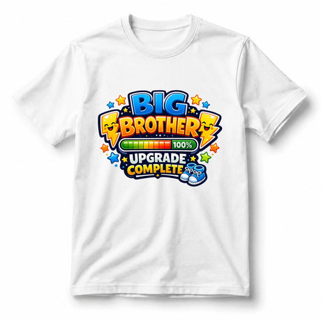 تيشيرت أطفال بتصميم Big Brother Upgrade Complete