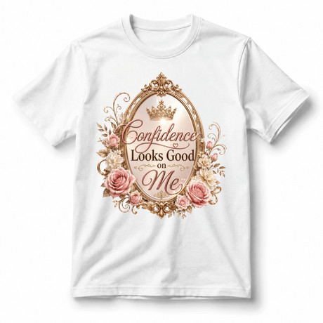 Confidence Looks Good on Me 1 – Women’s T-Shirt