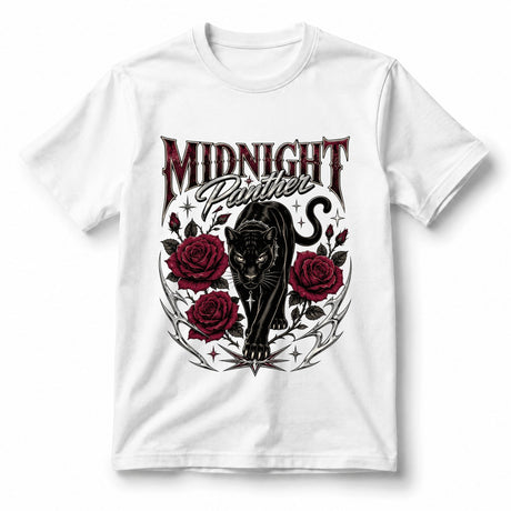 تيشيرت نسائي بتصميم Midnight Panther