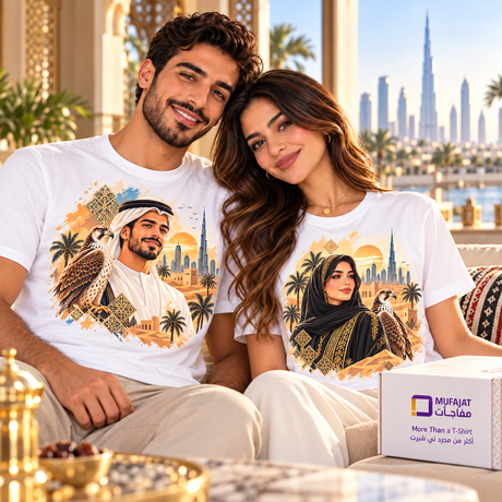 تيشيرت Emirati مخصص بطل