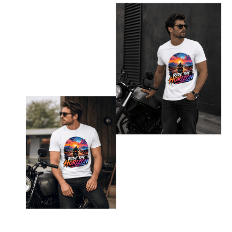 Ride the Horizon – Men’s T-Shirt