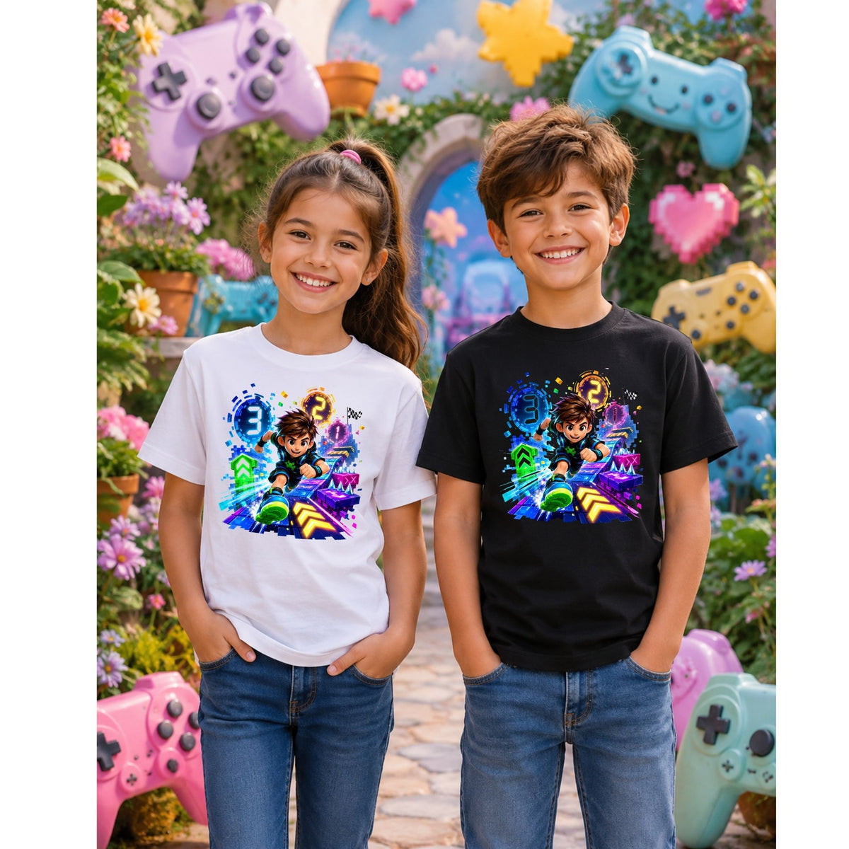 Speedrun Champion – Kids’ T-Shirt