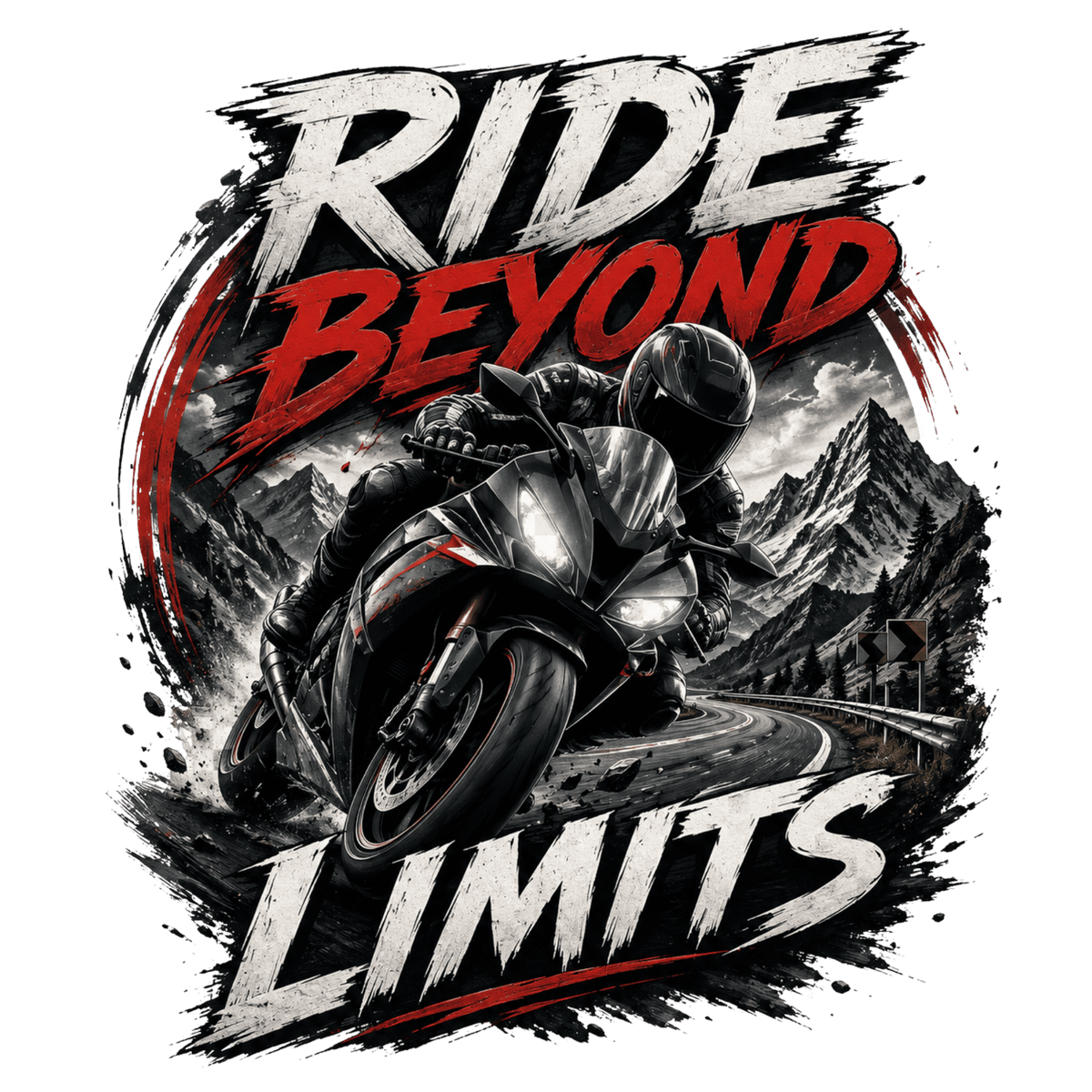تيشيرت رحلة Beyond حدود بايكر