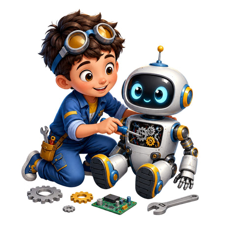 Robot Inventor – Kids’ T-Shirt