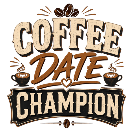 تيشيرت قهوة Date بطل