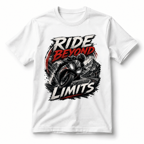 Ride Beyond Limits Biker T-Shirt