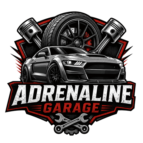 Adrenaline Garage Car T-Shirt