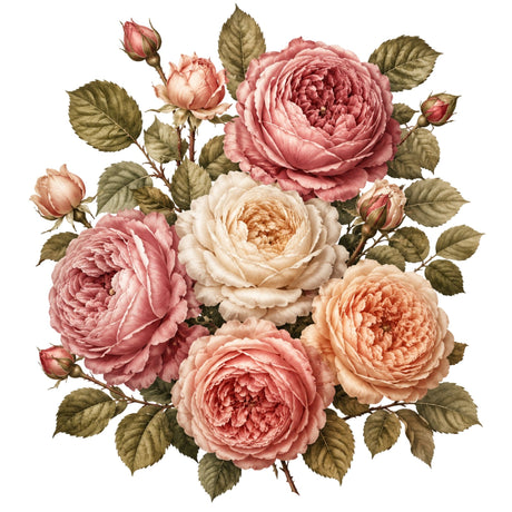 Vintage Rose Garden – Women’s T-Shirt