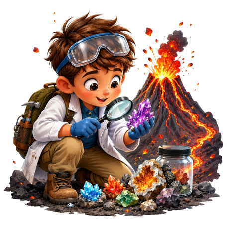 Volcano Explorer – Kids’ T-Shirt