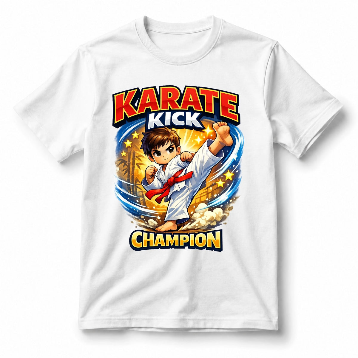 Karate Kick Champion – Kids’ T-Shirt