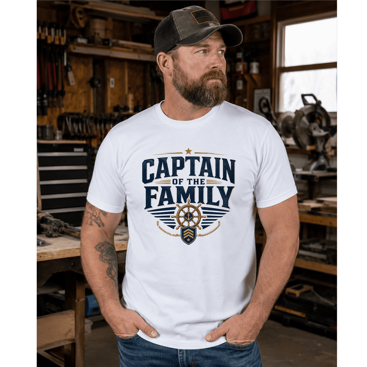 تيشيرت Captain من عائلة