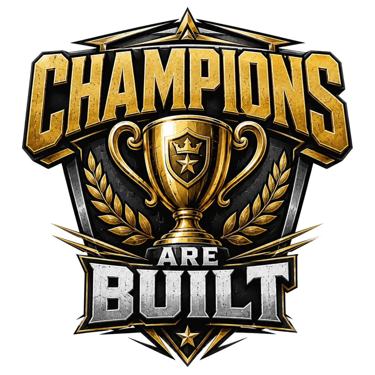 Champions Are Built T-Shirt