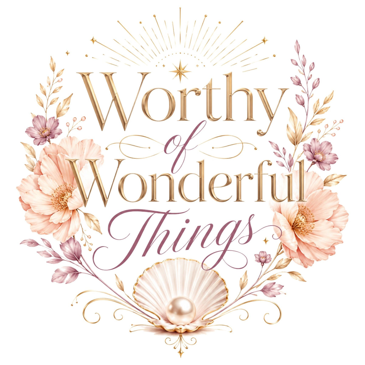 Worthy of Wonderful Things – Women’s T-Shirt