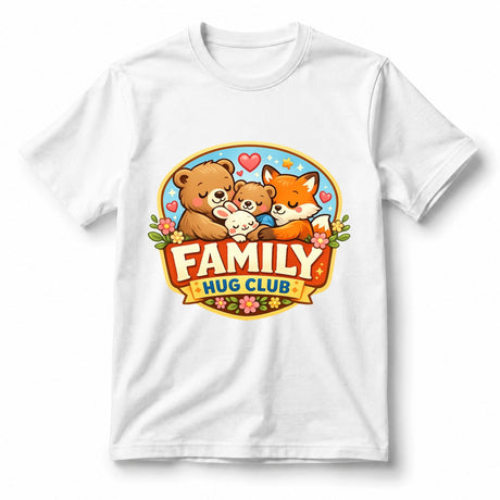 تيشيرت أطفال بتصميم Family Hug Club