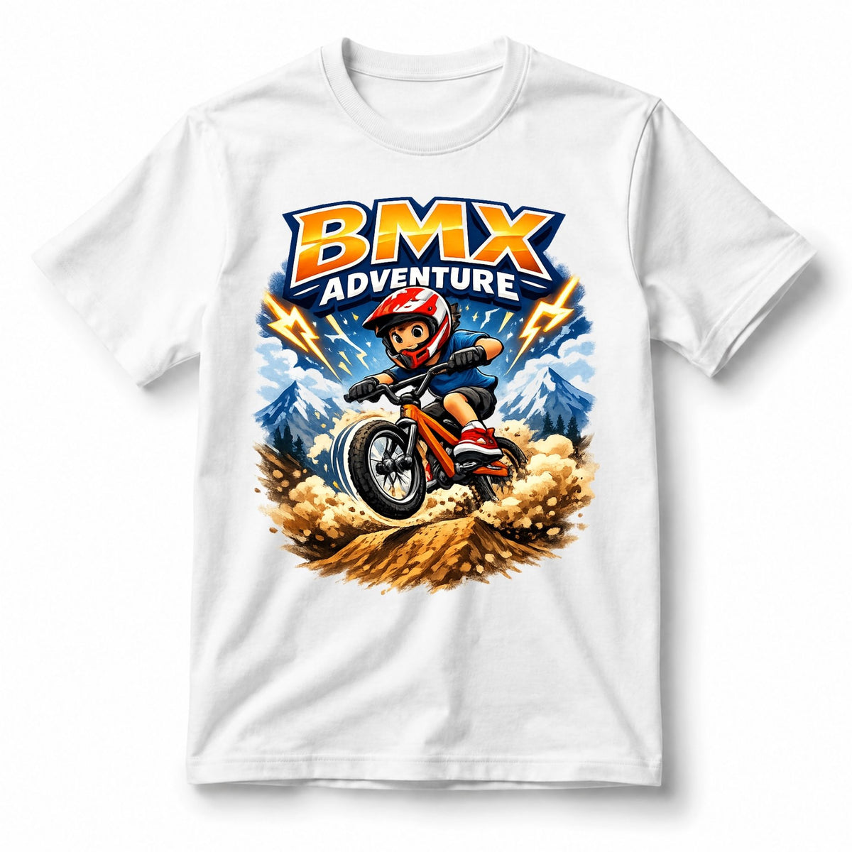 BMX Adventure – Kids’ T-Shirt