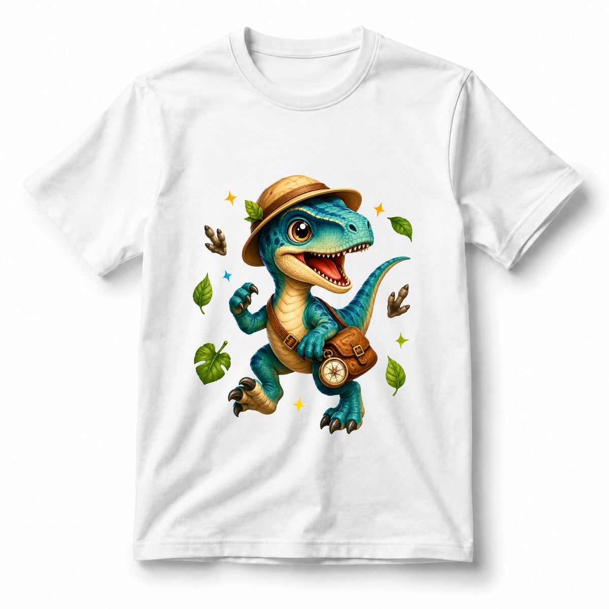 Raptor Adventure Buddy – Kids’ T-Shirt