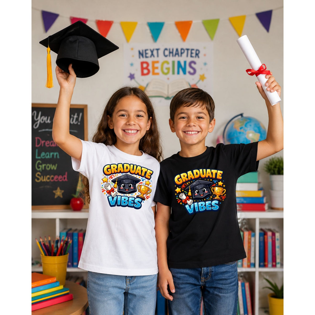 Graduate Vibes – Kids’ T-Shirt