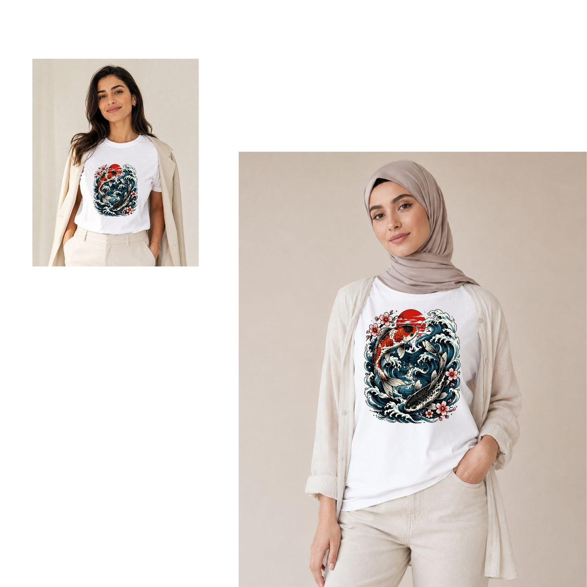 Koi Storm – Women’s T-Shirt