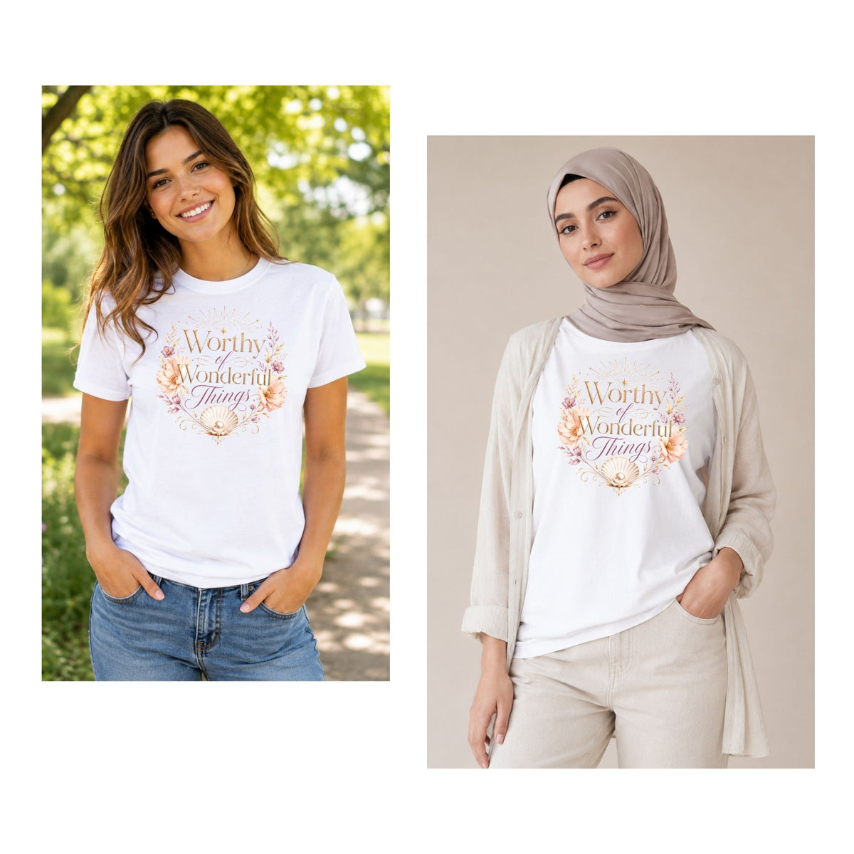 Worthy of Wonderful Things – Women’s T-Shirt