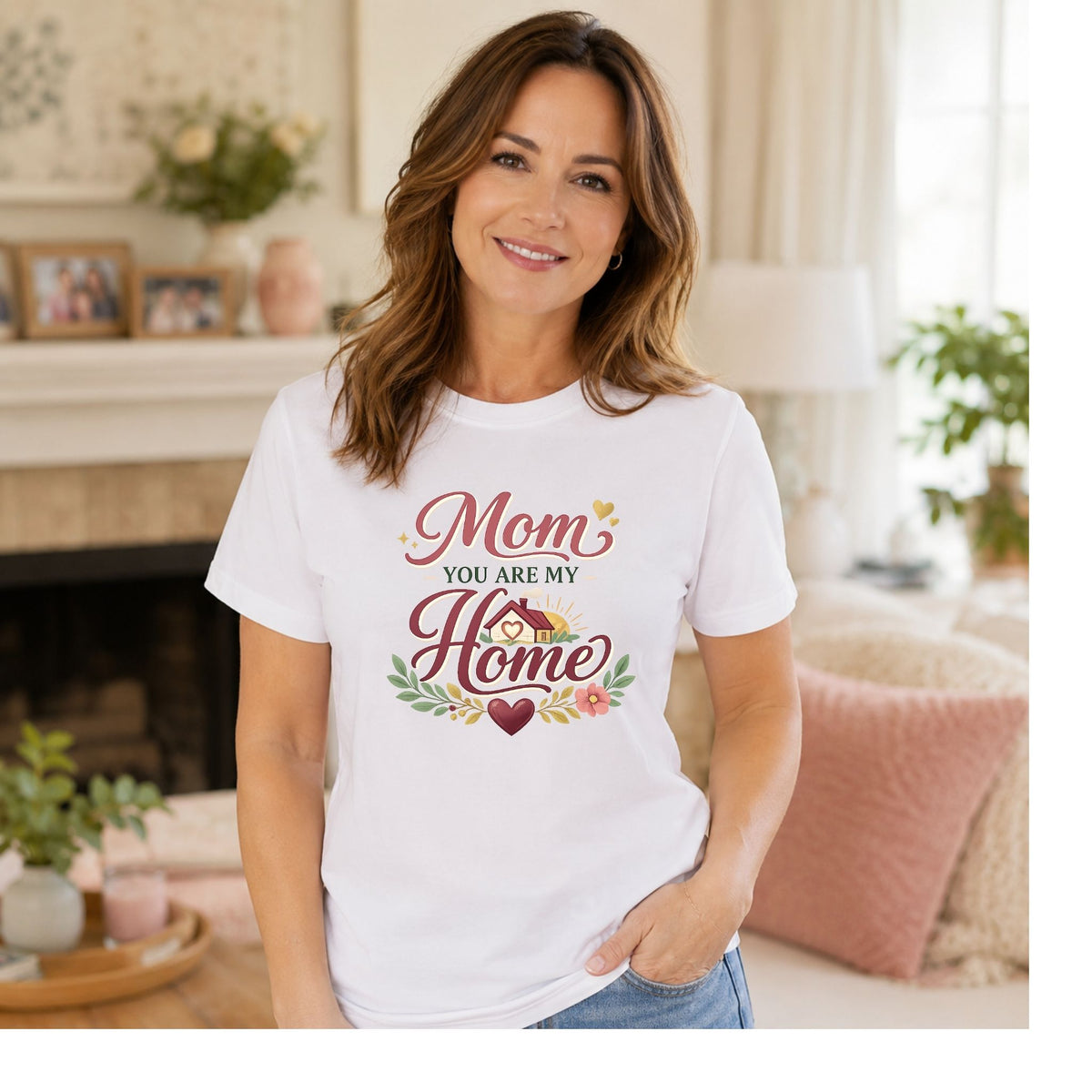 Mom, You Are My Home – T-Shirt