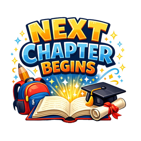 تيشيرت أطفال بتصميم Next فصل تبدأ