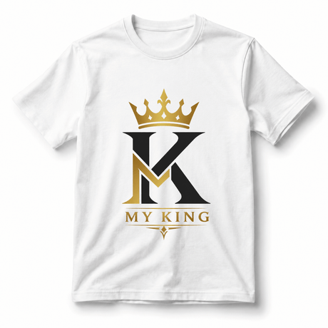 تيشيرت My King Monogram