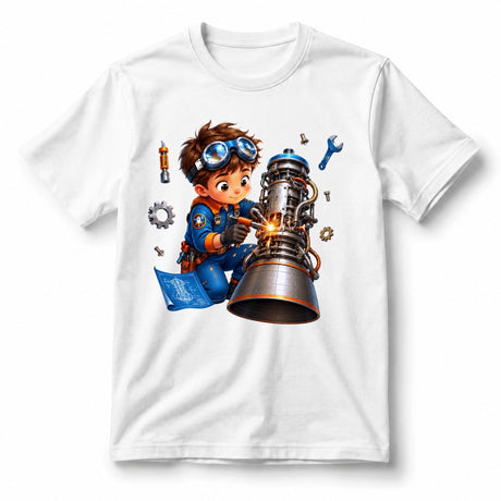 Space Engineer Workshop – Kids’ T-Shirt
