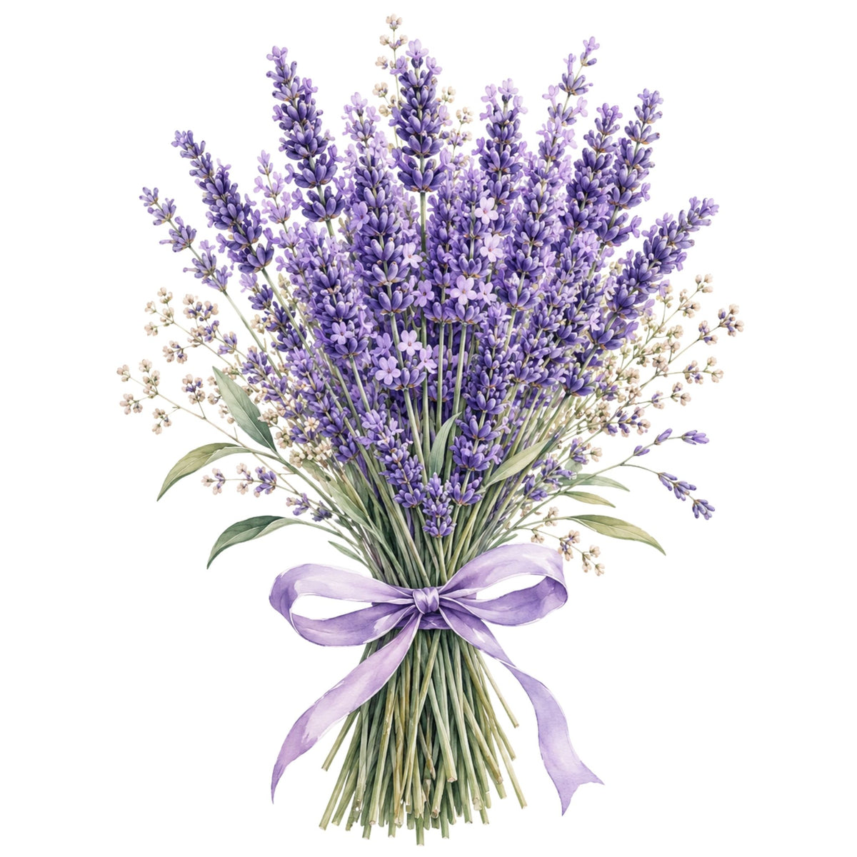 تيشيرت نسائي بتصميم Lavender Calm