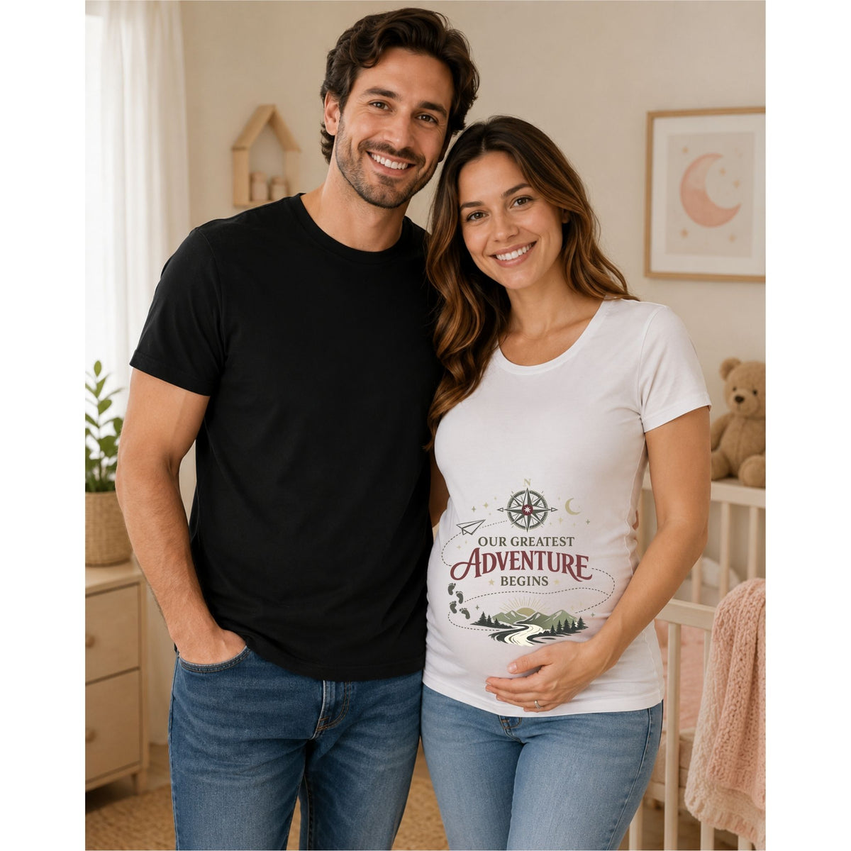 Our Greatest Adventure Begins – T-Shirt