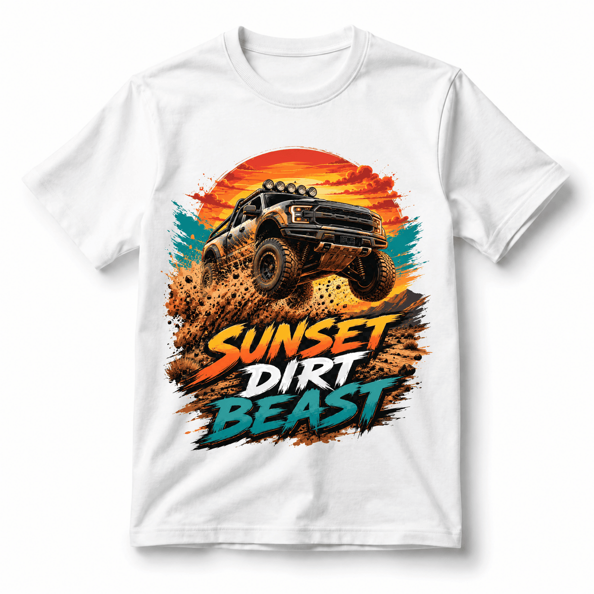 Sunset Dirt Beast Off-Road T-Shirt