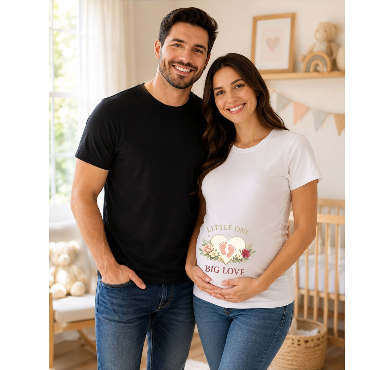 تيشيرت صغيرنا وحبنا الكبير