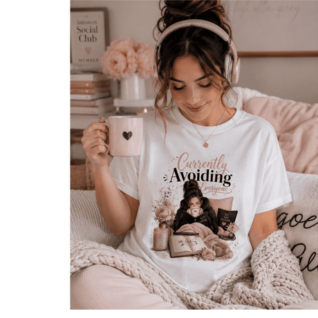 Currently Avoiding Everyone 1 – Women’s T-Shirt