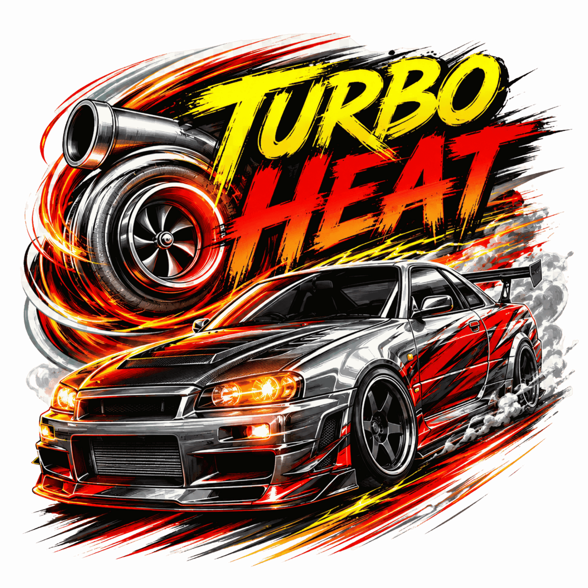 تيشيرت Turbo Heat Racing