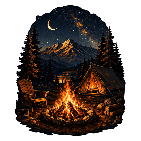 Cozy Campsite Outdoor T-Shirt