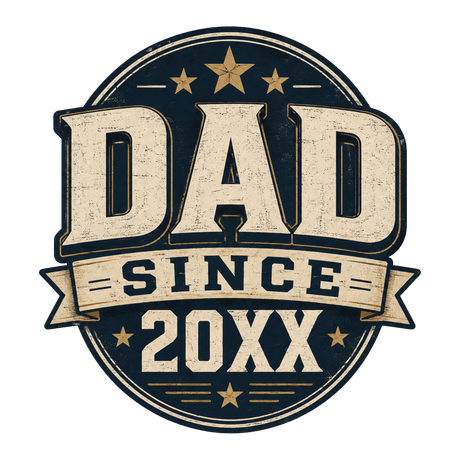 تيشيرت Dad Since 20XX