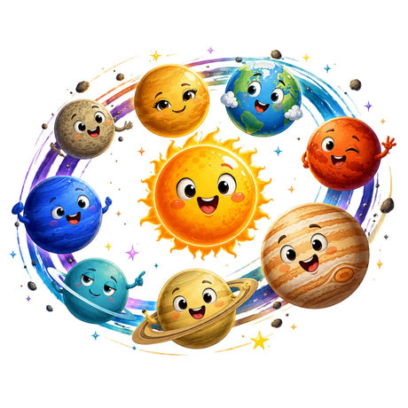 Solar System Parade – Kids’ T-Shirt