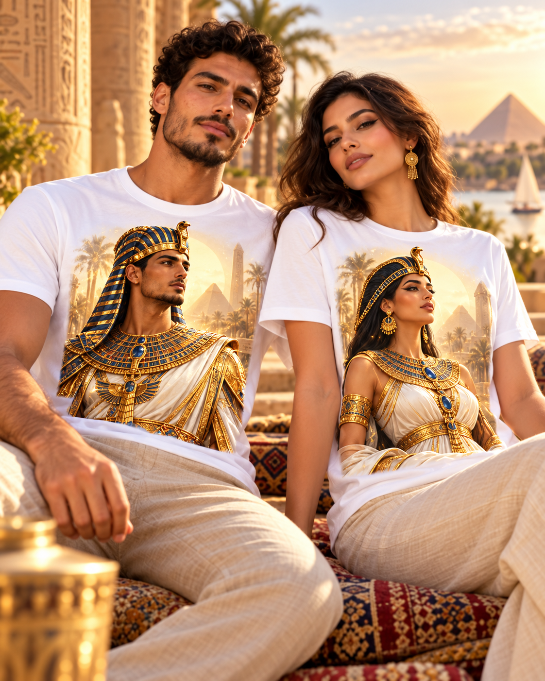 تيشيرت بطل مصري مخصص | تصميم صورة بالذكاء الاصطناعي