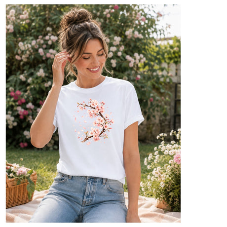 Cherry Blossom Breeze – Women’s T-Shirt