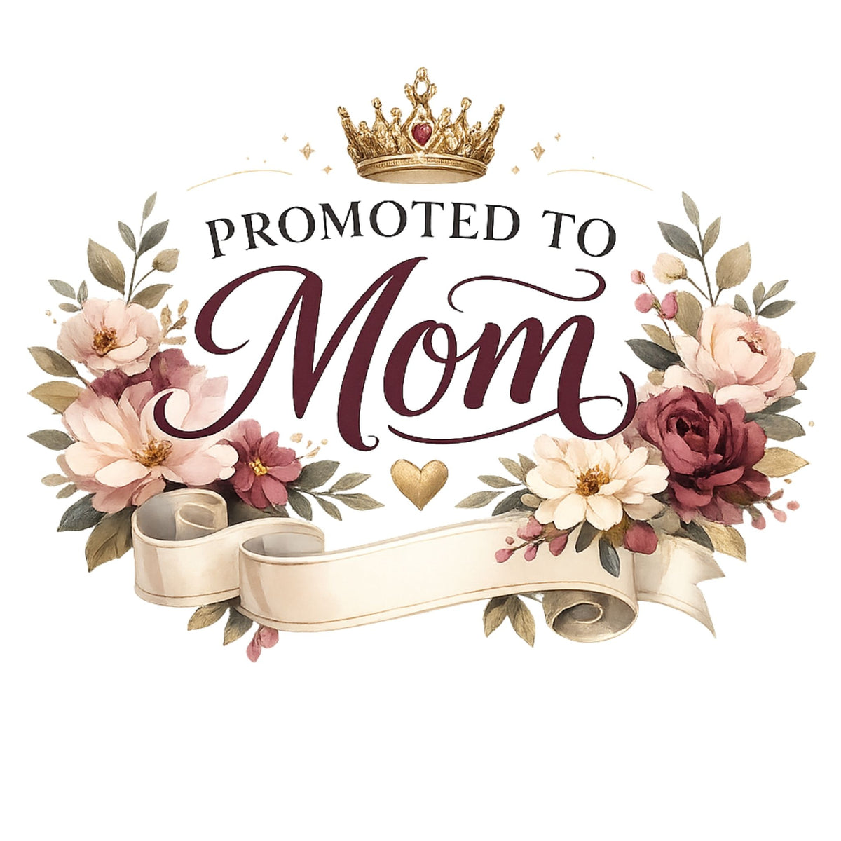Promoted to Mom – T-Shirt