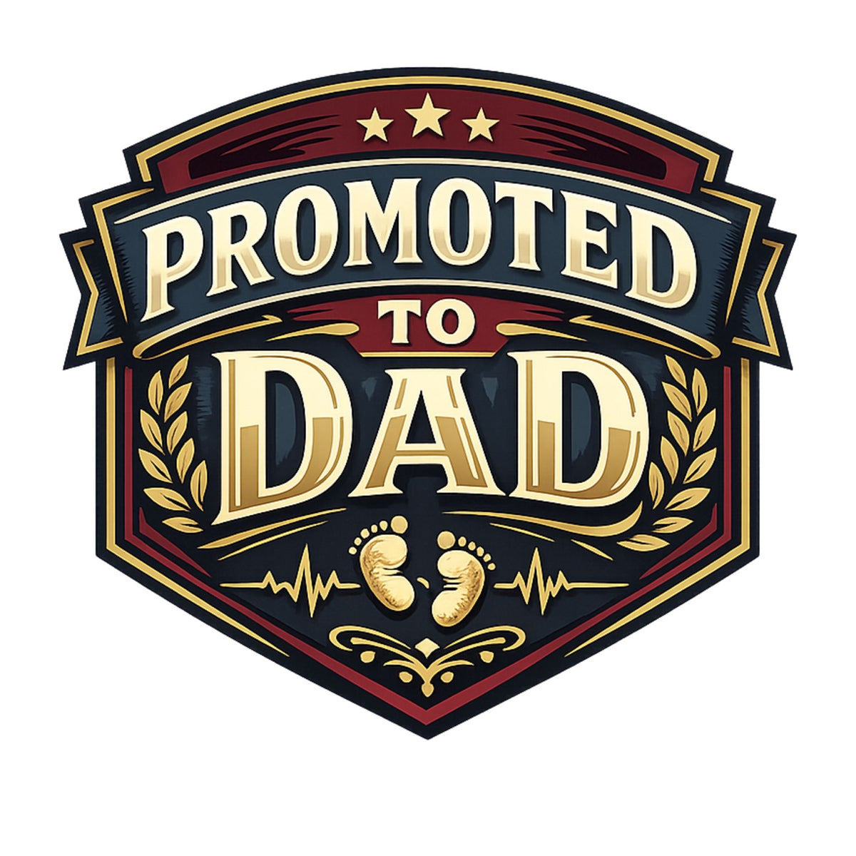Promoted to Dad – T-Shirt