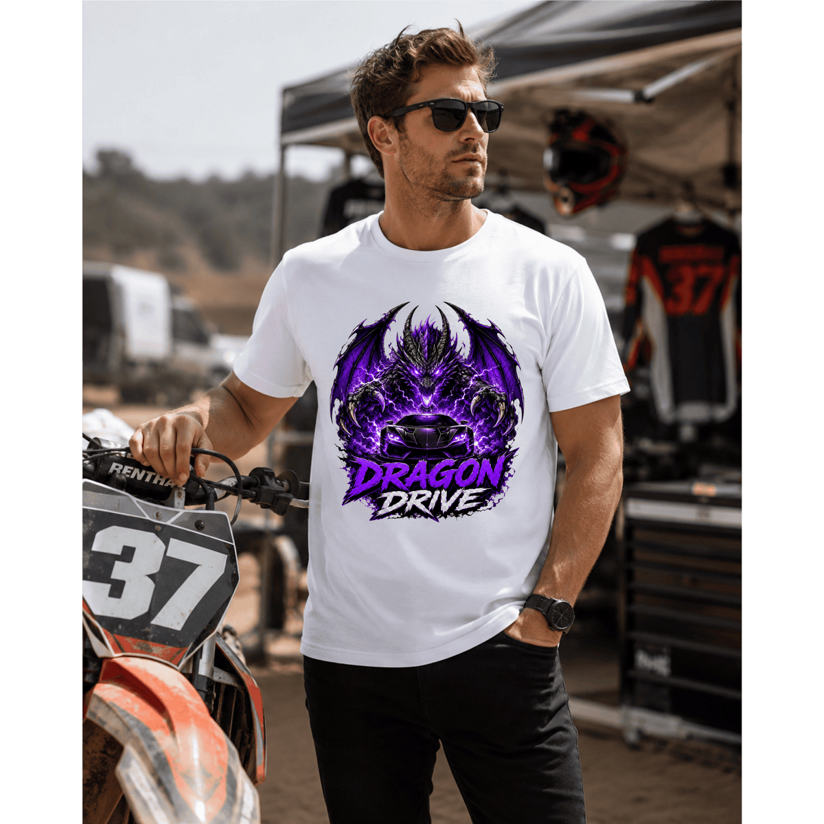 Dragon Drive Supercar T-Shirt
