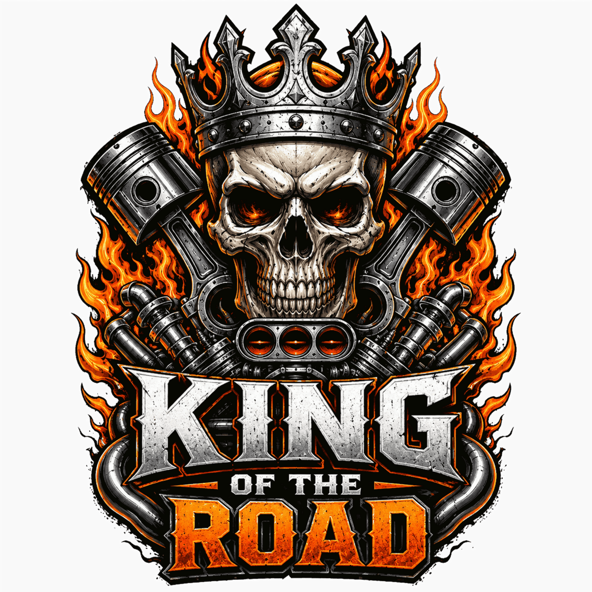 King of the Road Car T-Shirt
