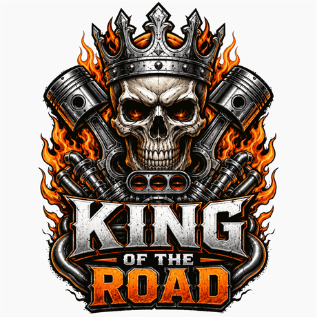 King of the Road Car T-Shirt